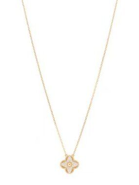 🎉🎉Van Cleef & Arpels 18k Gold Full Diamond Necklace